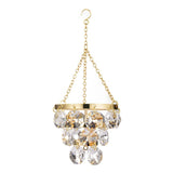 24K Gold/Silver Plated Chandelier with Swarovski - Novus Decor Accessories