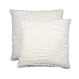 Ivory Mink 18" x 18" - Pillow 2-Pack - Novus Decor pillow