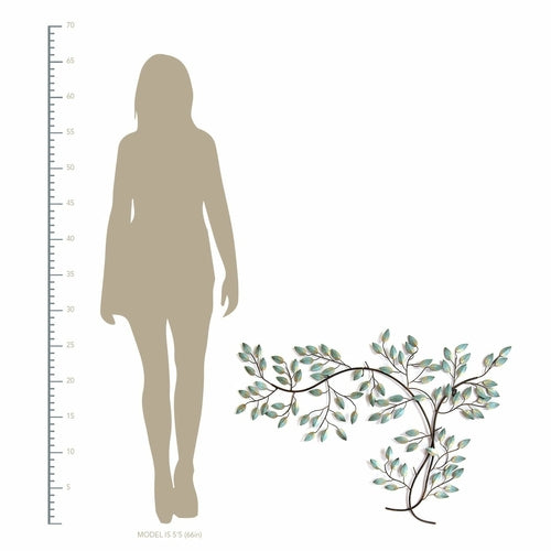 Patina Tree Branch Metal Wall Decor - Novus Decor Wall Decor