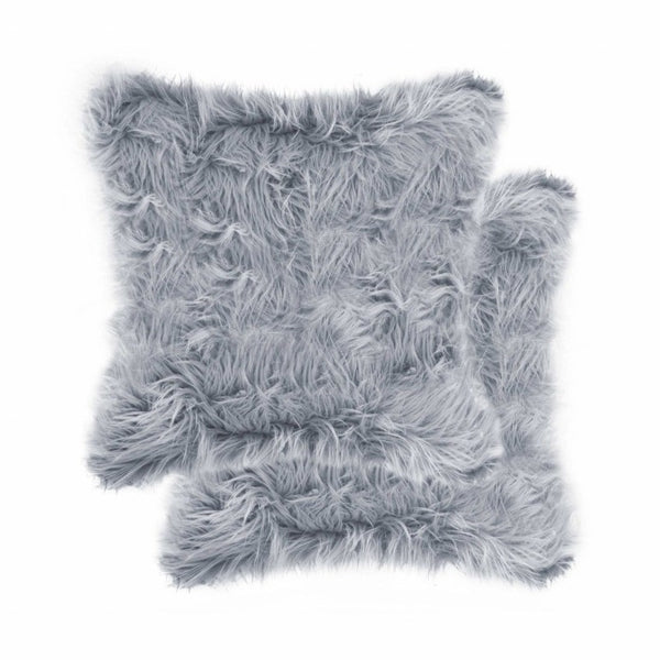 Grey 18" x 18" - Pillow 2-Pack - Novus Decor pillow