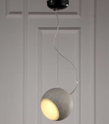 7" Round Silver Ceiling Pendant Lamp - Novus Decor Lighting