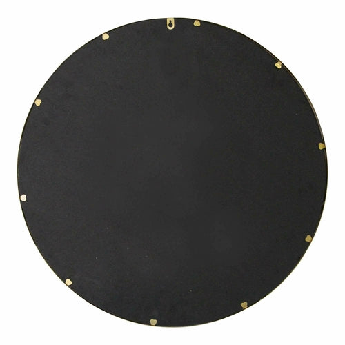 28" Aubrey Gold Metal Framed Wall Mirror Novus Decor