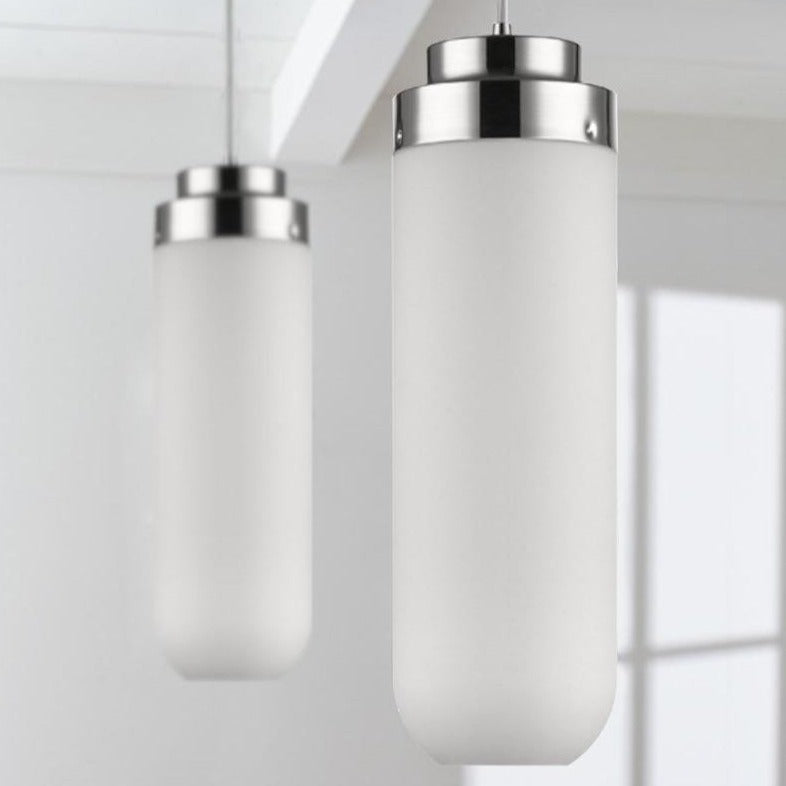 Frosted Glass Shade Pendant Light - Novus Decor Lighting