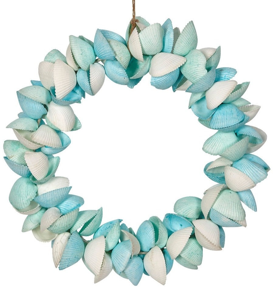 Seashells Wreath 12" - Novus Decor Wall Decor