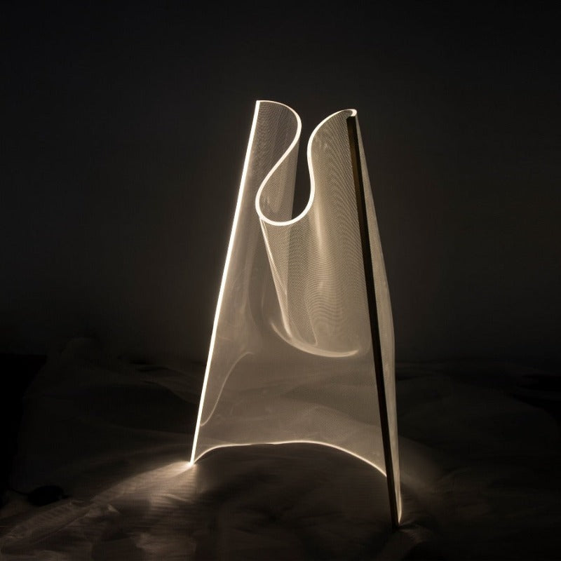 Crystal LED Floor Lamp, Modern Art Decorations Novus Decor