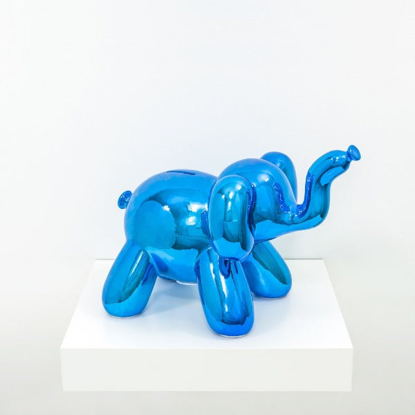 Balloon Elephant - Large Ceramic Money Bank - Novus Decor Accessories