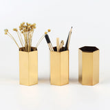 Electroplated Gold Vase - Novus Decor Accessories