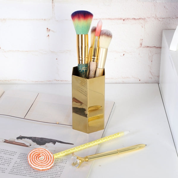 Electroplated Gold Vase - Novus Decor Accessories