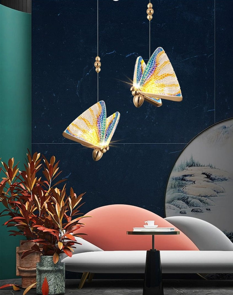 Butterfly Chandelier - Novus Decor Lighting