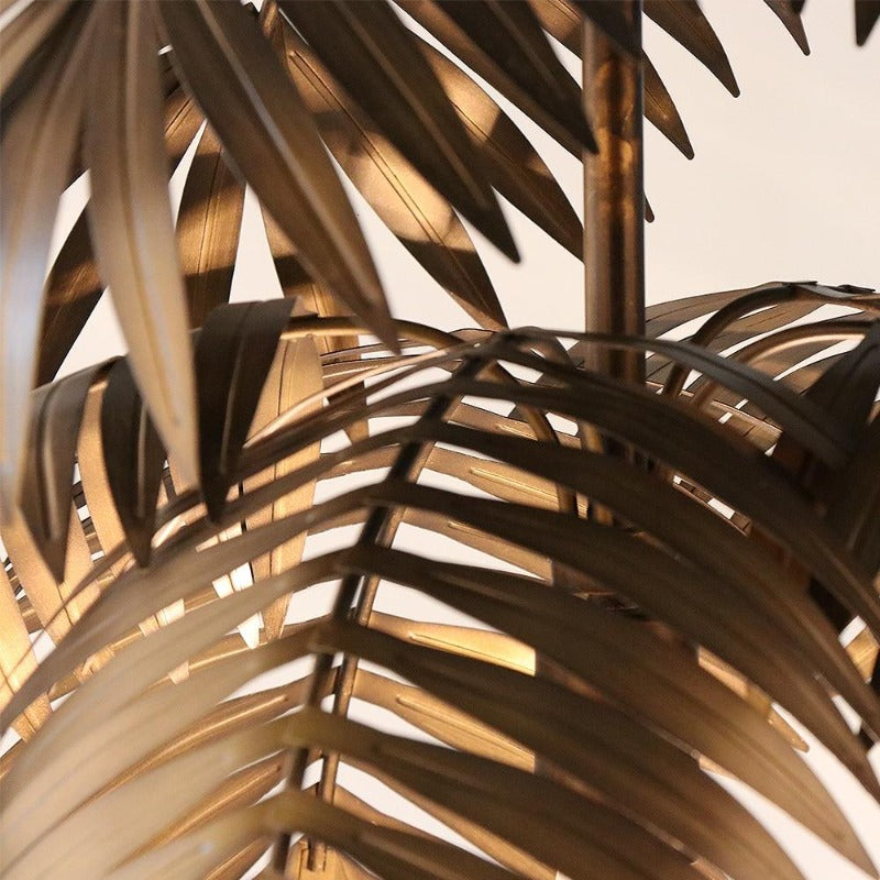 palm tree lamp with coconut lights Palm Tree Hanging Lamp – Novus Decor