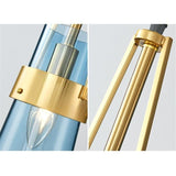 Aqua Glass Pendant - Novus Decor Lighting