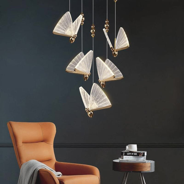 Butterfly Chandelier - Novus Decor Lighting