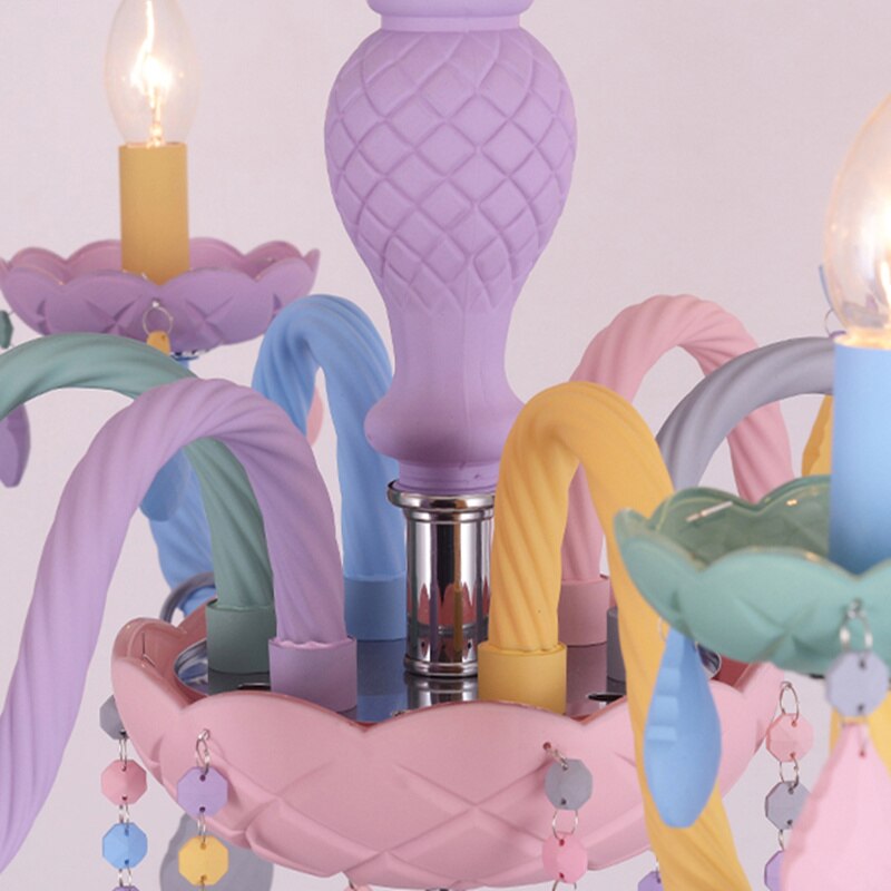 Enchanting Rainbow Chandelier - Novus Decor Lighting