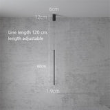 Minimalist Slender Hanging Light - Novus Decor Lighting