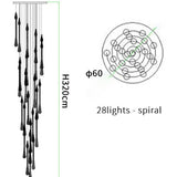 Crystal Drop Pendant Light - Novus Decor Lighting