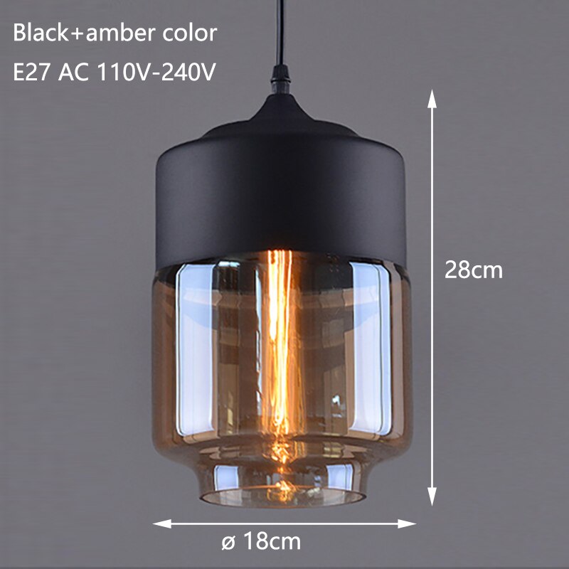 Nordic Glass Pendant Lamp - Novus Decor Lighting
