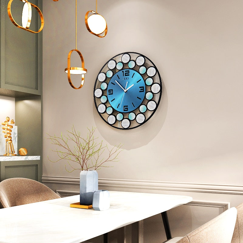 Hawaiian Blue Wall Clock - Novus Decor Wall Decor