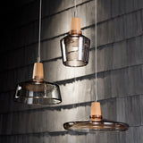 Glass Dome Pendant Light - Novus Decor Lighting