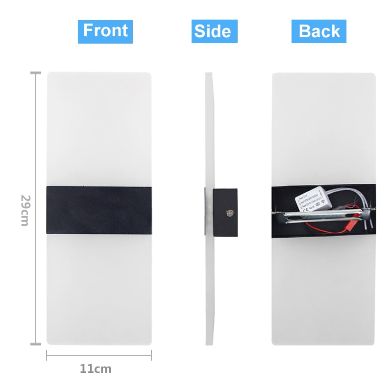Modern Acrylic Wall Lamp - Novus Decor Lighting