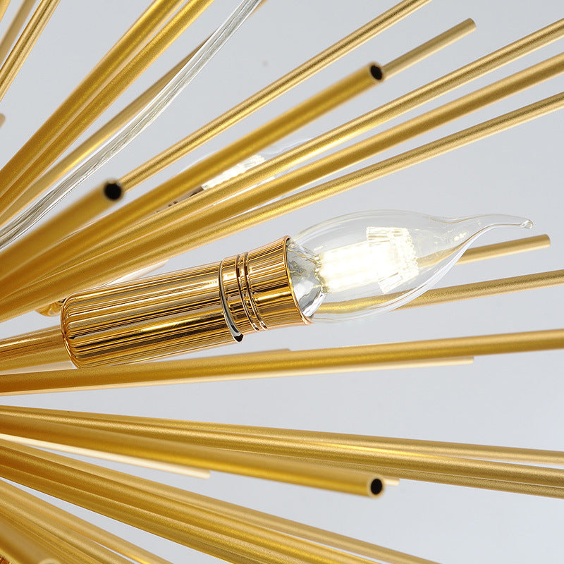 Sunburst Chandelier - Novus Decor Lighting