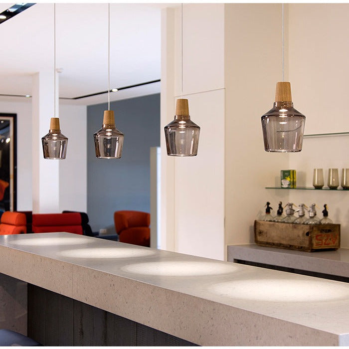 Glass Dome Pendant Light - Novus Decor Lighting