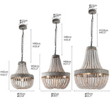 European Classic Beads Chandelier - Novus Decor Lighting