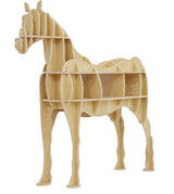 Majestic Wooden Pony Display Shelf - Novus Decor Accessories