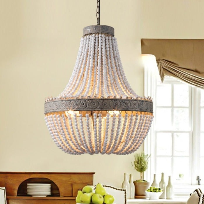 European Classic Beads Chandelier - Novus Decor Lighting