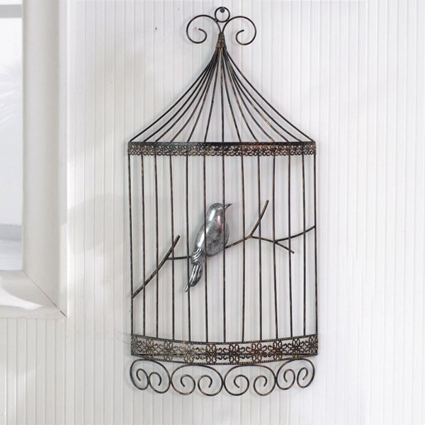 Bird Cage Wall Decor - Novus Decor Wall Decor