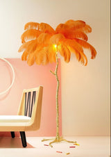 Regency Feather Floor Lamp - Novus Decor Lighting