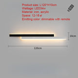 Parallel Wall Lamp in Black & White - Novus Decor Lighting