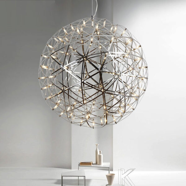 Sparkling Sphere Hanging Light - Novus Decor Lighting