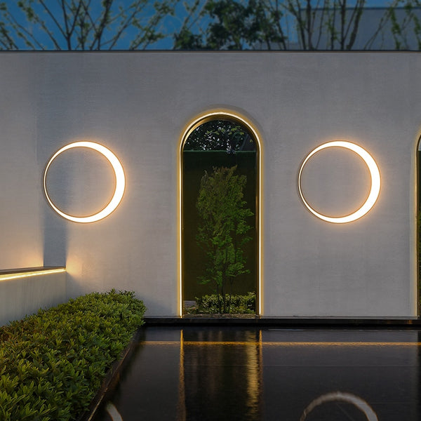 Crescent Outdoor Wall Light - Novus Decor Lighting