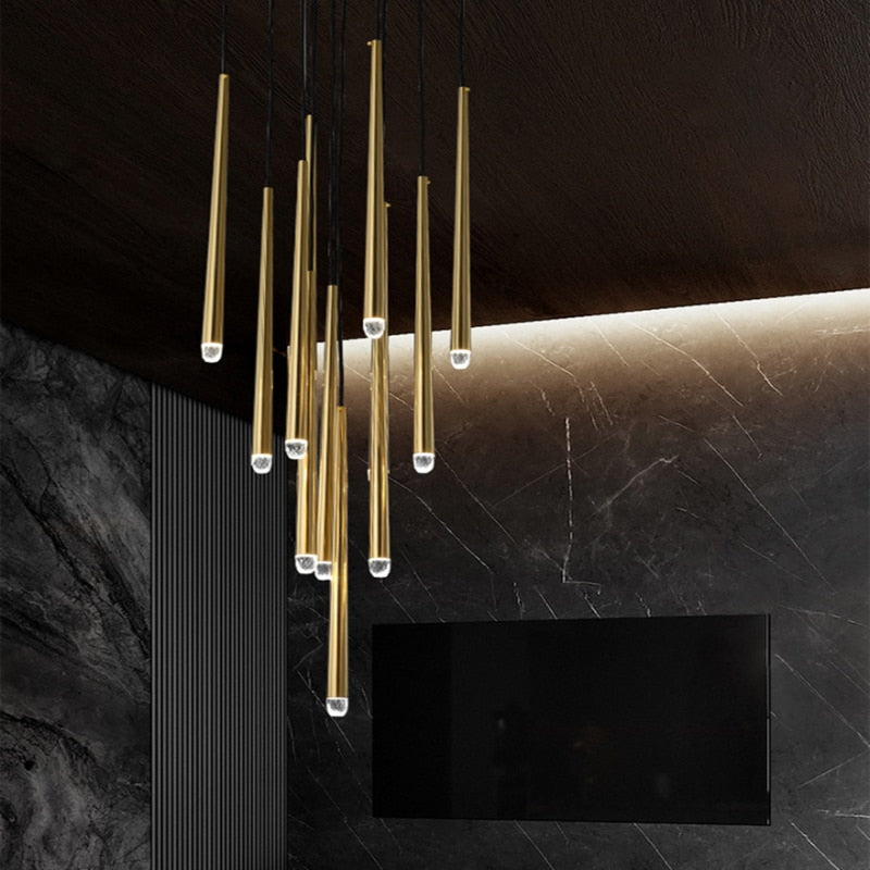 Slim Multi Pendant Light - Novus Decor Lighting