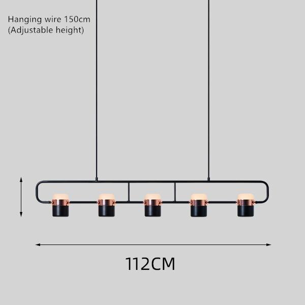 Aurum Stripe Hanging Light - Novus Decor Lighting