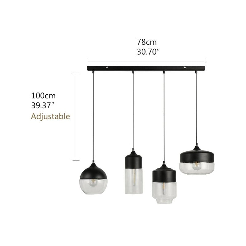 Nordic Glass Pendant Lamp - Novus Decor Lighting