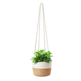 Hand Woven Premium Hanging Basket - Novus Decor Accessories