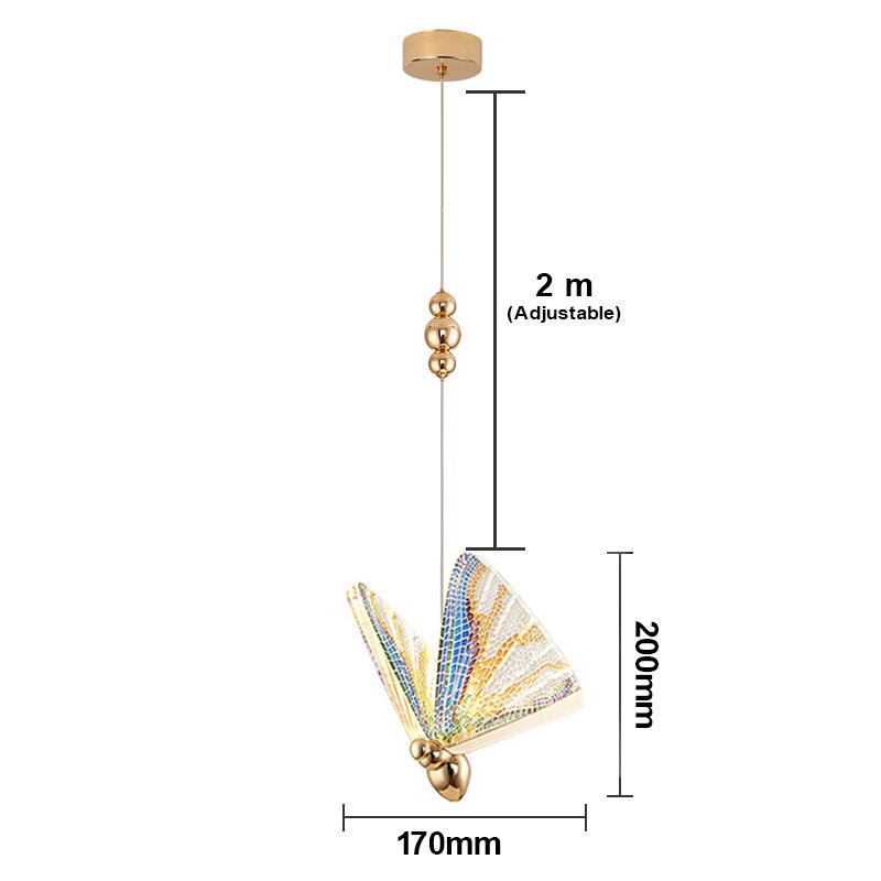 Butterfly Chandelier - Novus Decor Lighting