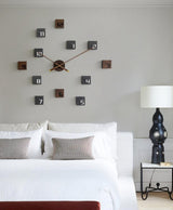 Square Modern Wooden Wall Clock - Novus Decor Wall Decor