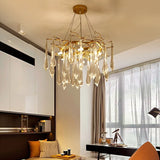 Icicle Crystal Chandelier - Novus Decor Lighting