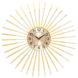 Colligo Gold Wall Clock - Novus Decor Wall Decor