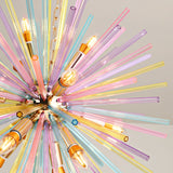 Rainbow Crystal Chandelier - Novus Decor Lighting