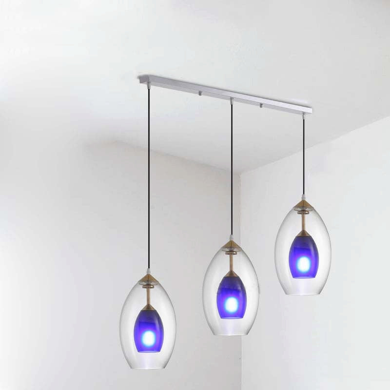 Cobalt Glass Pendant - Novus Decor Lighting