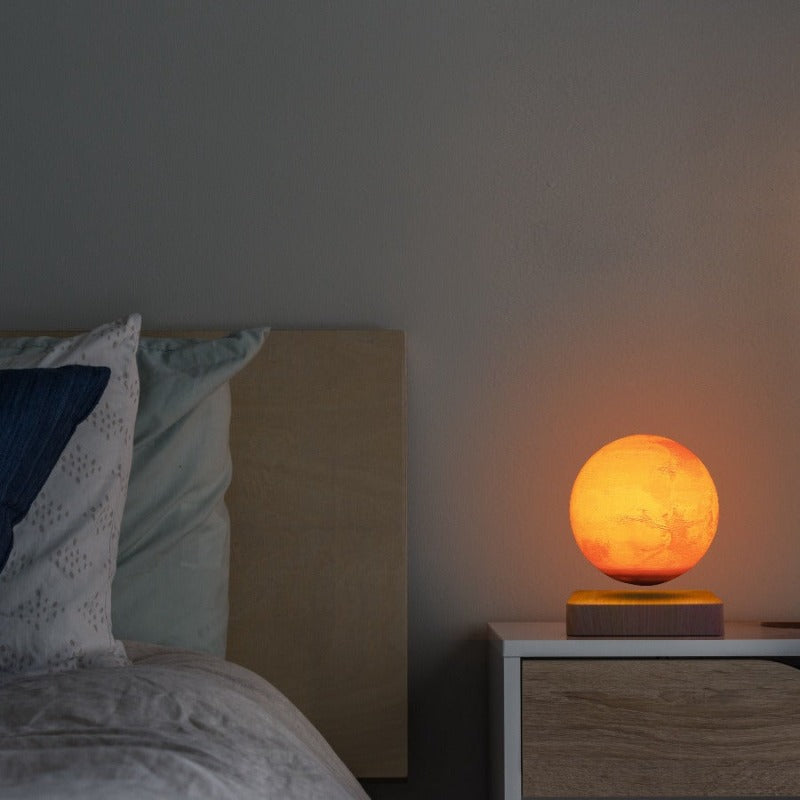 Levitation Mars Lamp, 3D Print Floating Mars - Novus Decor Lighting