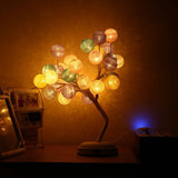 Woven Ball Tree Branches Night Light - Novus Decor Lighting
