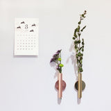 Stainless Steel Wall Vase - Novus Decor Accessories
