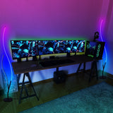 RGB Ripple Floor Lamp - Novus Decor Lighting