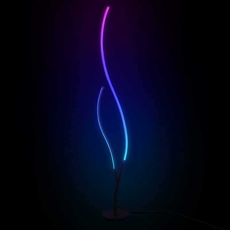 RGB Ripple Floor Lamp - Novus Decor Lighting