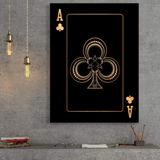 Ace Playing Cards Art - Novus Decor Wall Decor