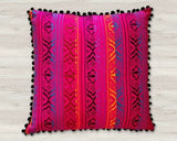 Aisha Cushion, Pink- 18" x18" - Novus Decor pillow